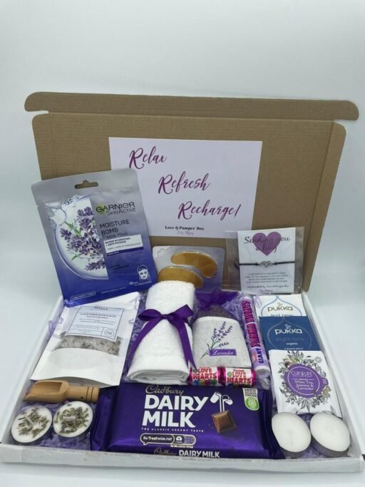 LAVENDER GIFT PAMAPER BOX